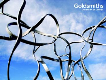 Goldsmiths Carbon Project