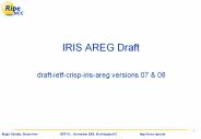 IRIS AREG Draft