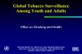 Global Tobacco Surveillance Among Youth and Adults PowerPoint PPT Presentation