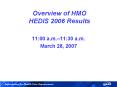 Overview of HMO HEDIS 2006 Results PowerPoint PPT Presentation