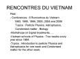RENCONTRES DU VIETNAM PowerPoint PPT Presentation