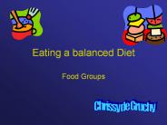 Eating a balanced Diet