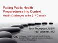 Jack Thompson, MSW Paul Wiesner, MD PowerPoint PPT Presentation