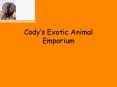 Cody PowerPoint PPT Presentation