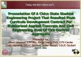 Presentation Of A Chico State Student Engineering Project That Resulted From Curricula Development C PowerPoint PPT Presentation