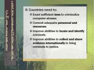 The Challenges of Globalization of Criminal Investigations