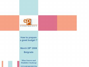 Mina Stareva and Mathilde Chadorge