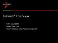 Internet2 Overview PowerPoint PPT Presentation