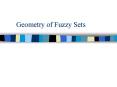 Geometry of Fuzzy Sets PowerPoint PPT Presentation