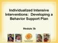 Individualized%20Intensive%20Interventions:%20Developing%20a%20Behavior%20Support%20Plan PowerPoint PPT Presentation