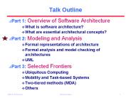 Talk Outline