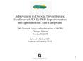 Achievement in Dropout Prevention and Excellence (APEX II): PBIS Implementation in High Schools in New Hampshire PowerPoint PPT Presentation