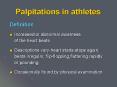 Palpitations in athletes PowerPoint PPT Presentation