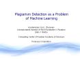 Plagiarism Detection as a Problem of Machine Learning PowerPoint PPT Presentation