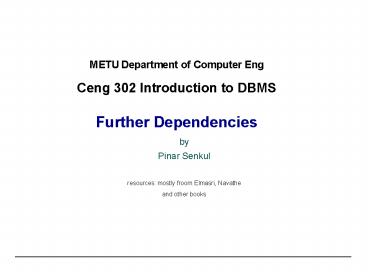 Fundamentals of Database Systems