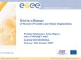 Grid is a Bazaar of Resource Providers and Virtual Organizations PowerPoint PPT Presentation