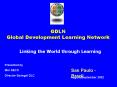 GDLN Global Development Learning Network PowerPoint PPT Presentation