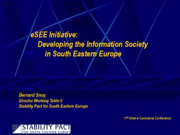 17th Bled eCommerce Conference