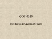 COP 4610