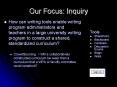 Our Focus: Inquiry PowerPoint PPT Presentation