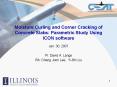 Moisture Curling and Corner Cracking of Concrete Slabs: Parametric Study Using ICON software PowerPoint PPT Presentation
