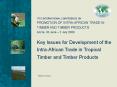 ITTO presentation PowerPoint PPT Presentation