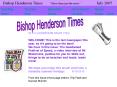 Bishop Henderson Times More than just the newsJuly 2007 PowerPoint PPT Presentation