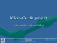 MicroCredit project PowerPoint PPT Presentation