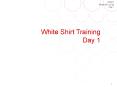 White Shirt PowerPoint PPT Presentation