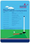 UKCC Level 1 Course 1st4sport Certificate in Coaching Rounders PowerPoint PPT Presentation