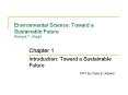 Environmental Science: Toward a Sustainable Future Richard T' Wright PowerPoint PPT Presentation