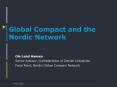 Global Compact and the Nordic Network PowerPoint PPT Presentation
