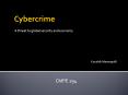 Cybercrime PowerPoint PPT Presentation