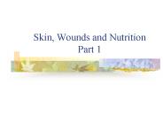 Skin, Wounds and Nutrition Part 1
