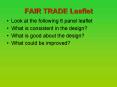 FAIR TRADE Leaflet PowerPoint PPT Presentation
