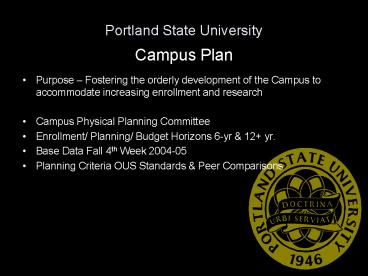 Portland State University