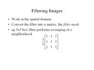 Filtering Images
