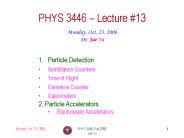 PHYS 3446, Fall 2006