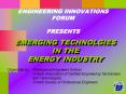 ENGINEERING INNOVATIONS FORUM PRESENTS PowerPoint PPT Presentation