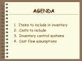 AGENDA PowerPoint PPT Presentation