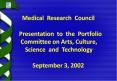 Medical Research Council PowerPoint PPT Presentation