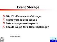 Event Storage