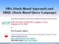 SBA (Stack-Based Approach) and SBQL (Stack-Based Query Language) PowerPoint PPT Presentation