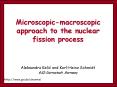Microscopicmacroscopic approach to the nuclear fission process PowerPoint PPT Presentation