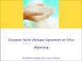 European Social Dialogue Agreement on Silica PowerPoint PPT Presentation