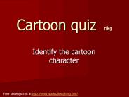 Cartoon quiz   rikg