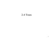 2-4 Trees