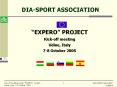 DIA-SPORT ASSOCIATION PowerPoint PPT Presentation