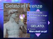 Gelato in Firenze