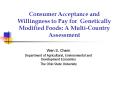 Consumer Acceptance and Willingness to Pay for Genetically Modified Foods: A MultiCountry Assessment PowerPoint PPT Presentation